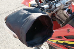 市販のものより長い目