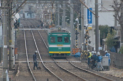 高須神社－大和川間の保線工事