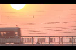 柏原南口駅付近