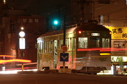 塚西駅、流し撮り
