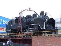 福知山駅前のC１１