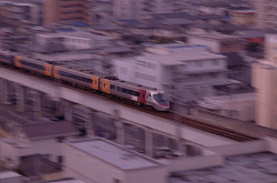 トレインビューホテルから