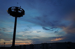 コンテナヤード残照