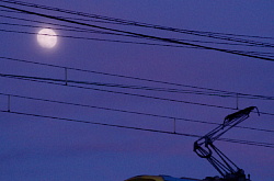 十三夜月と阪堺線