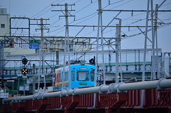 あびこみちに向かうモ504形