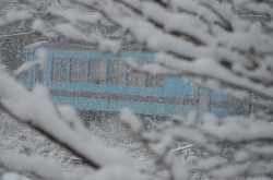 雪の北近畿タンゴ鉄道