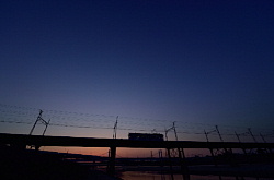 日没直後のモ161形