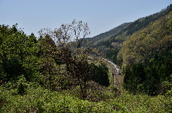 湖西線 マキノ－永原間のトンネル付近
